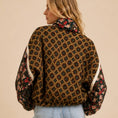 Load image into Gallery viewer, Patchwork Quilted Bomber Jacket
