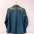 Load image into Gallery viewer, Denim Shirt Chainstitch Long Sleeve Collection by Velvet Outlaw
