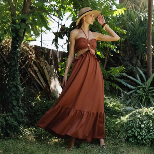 Maxine Halter Dress