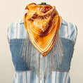 Load image into Gallery viewer, Rhinestone Silk Bandana by Velvet Outlaw
