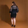 Load image into Gallery viewer, Getting Started Woven Lace Mini Dress
