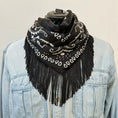 Load image into Gallery viewer, Fringe Bandana by Velvet Outlaw
