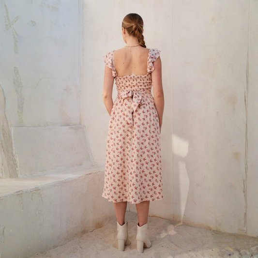 Run for the Roses Dress - Pink