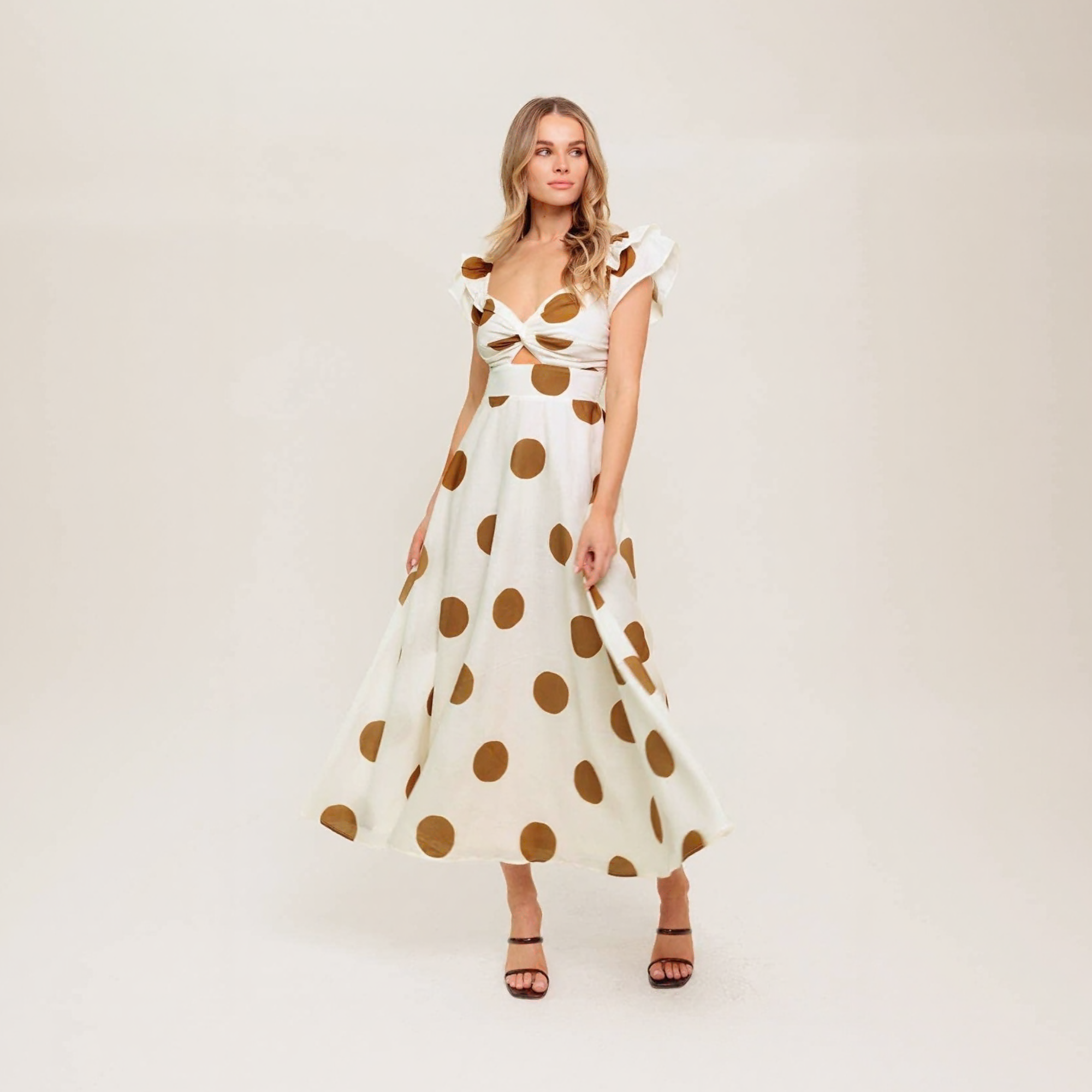 Pippa Polka Dot Dress