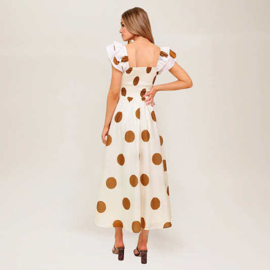 Pippa Polka Dot Dress