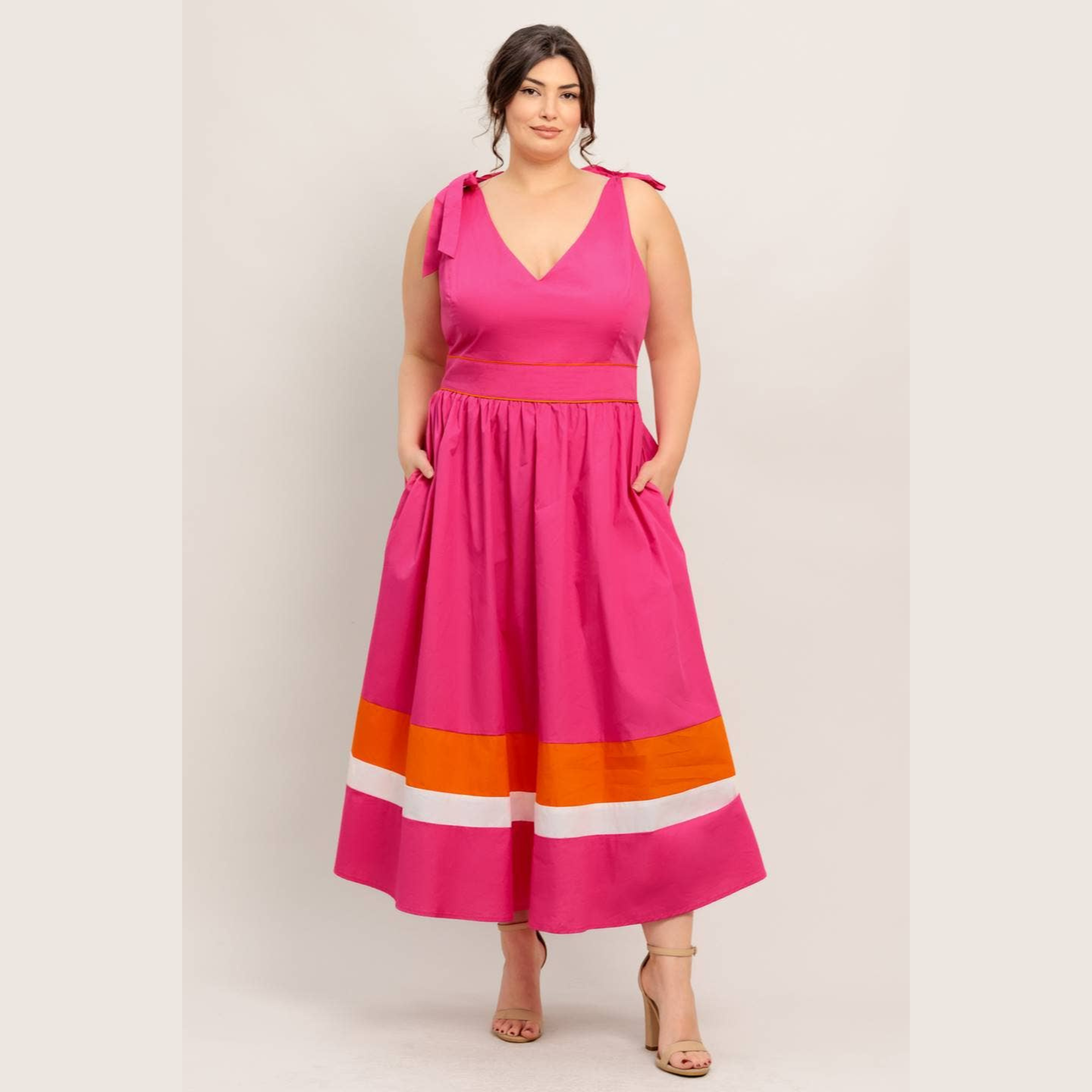 Sunset Midi Dress