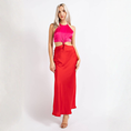 Load image into Gallery viewer, Sunset Halter Maxi Dress
