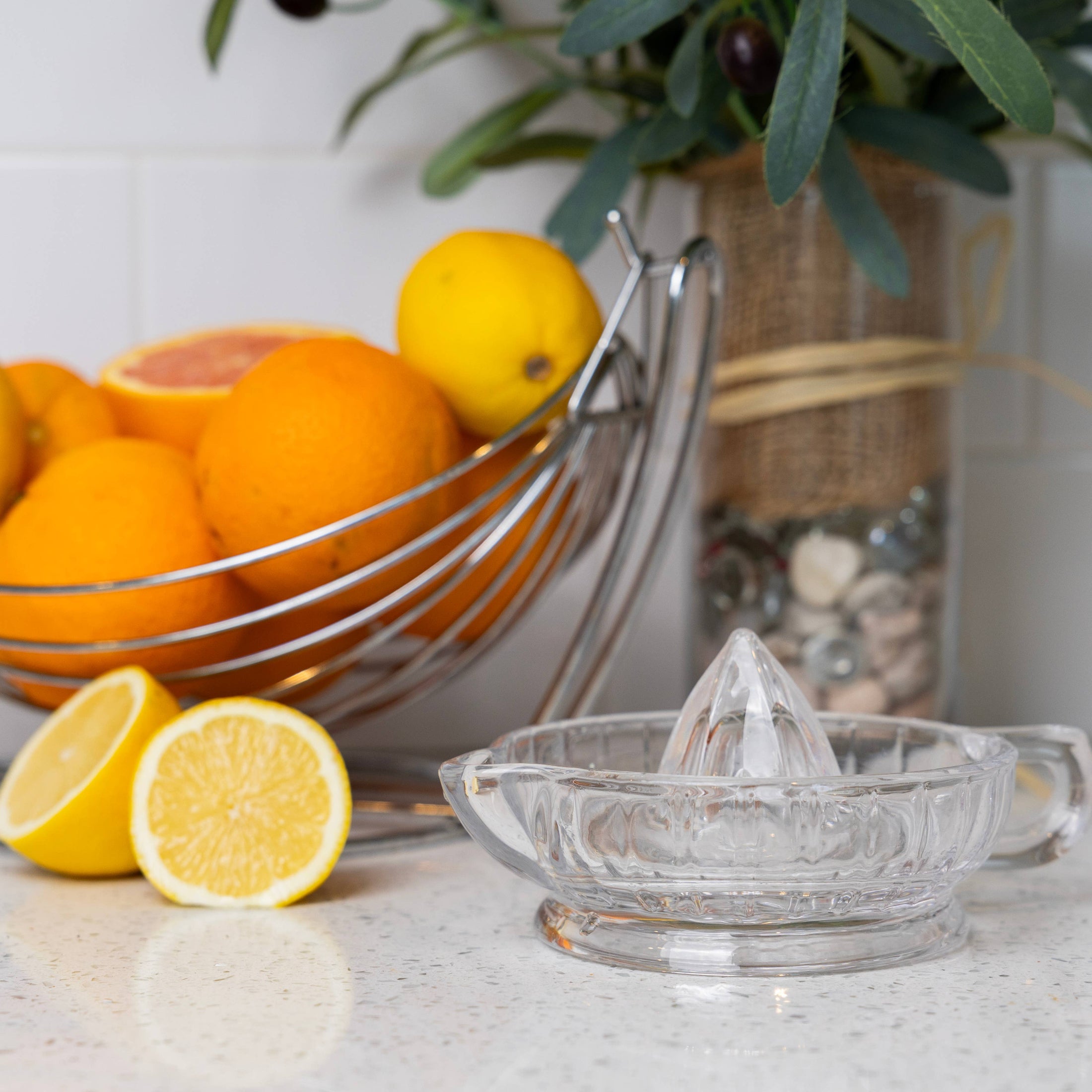 Manual Heavyweight Glass Juicer
