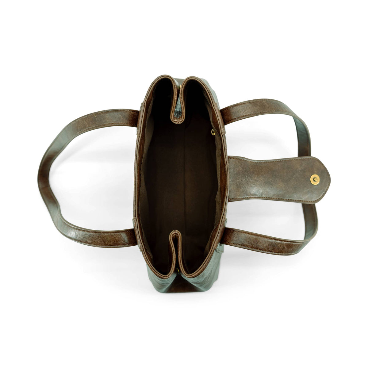 Fiora Lock Top Handbag