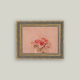 Load image into Gallery viewer, Pink Roses Framed Antique Art
