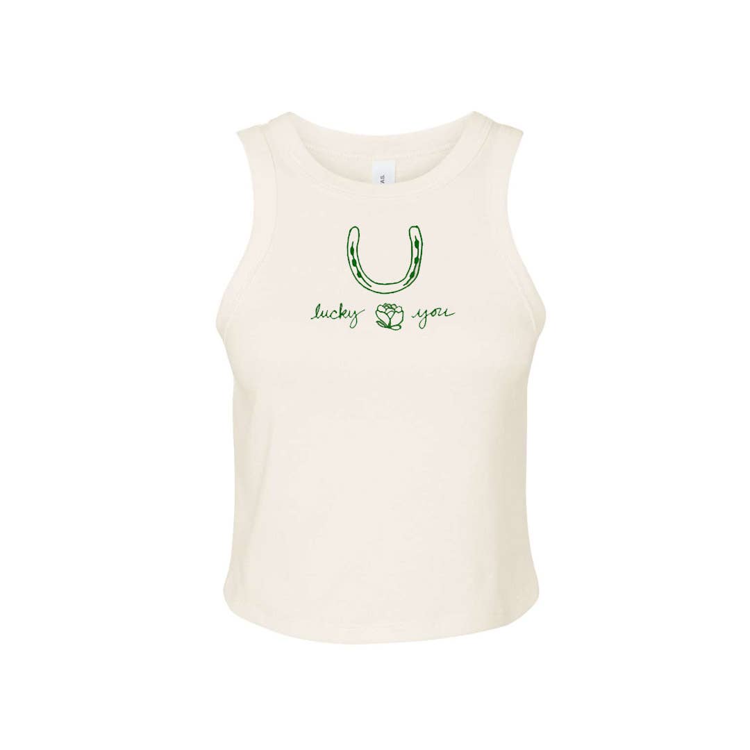 Lucky You Crop Tank Top