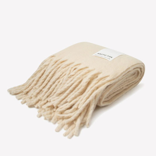 The Reykjavik Throw - Pebble Beige