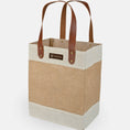 Load image into Gallery viewer, Jute Wine Tote
