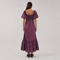 Load image into Gallery viewer, Xena Puff Sleeve Maxi Dress
