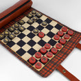 Load image into Gallery viewer, Pendleton Red Black Check Pattern Chess & Checkers
