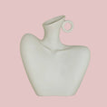 Load image into Gallery viewer, Abstract Handmade Ceramic Pottery Vase (Collar, Female Body)
