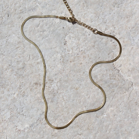 Short Snake Chain Necklace