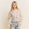 Load image into Gallery viewer, Louise Sheer Embroidered Top
