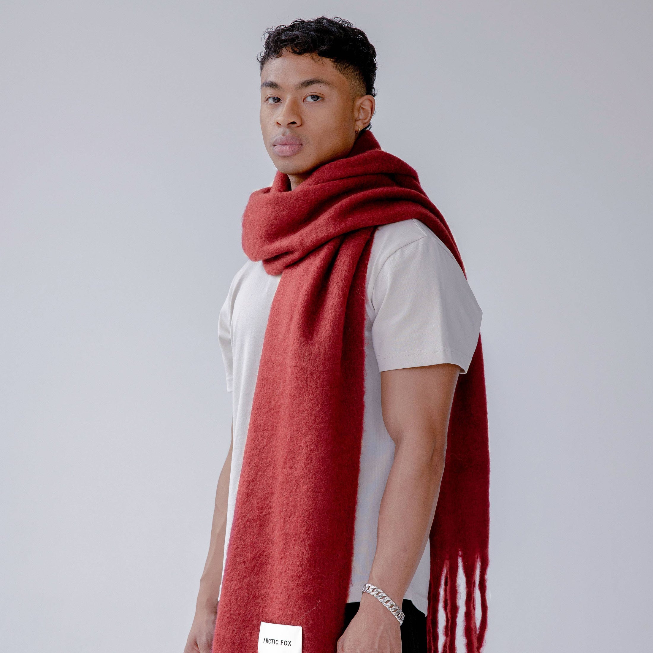 The Reykjavik Scarf - Burgundy