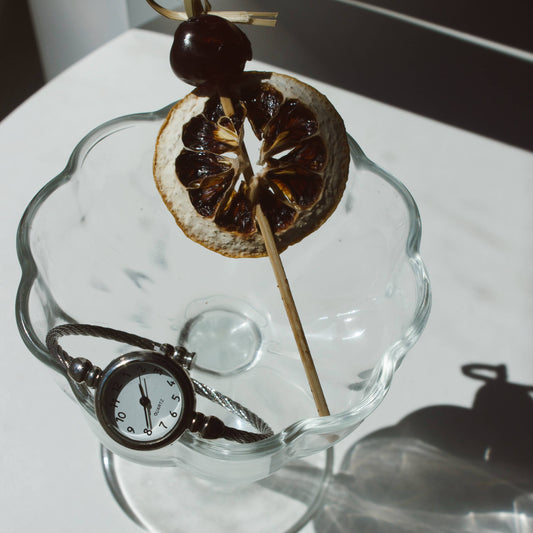 Silver vintage watch