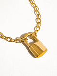 Load image into Gallery viewer, Lock and Chain Necklace
