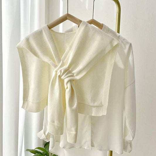 Cozy Knotted Shawl