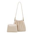 Load image into Gallery viewer, Carrie Pleated Bag in Ivory

