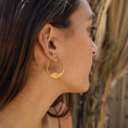 Load image into Gallery viewer, La Lune Crescent Earrings
