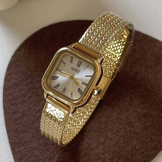 Retro Roman Numeral Quartz Watch