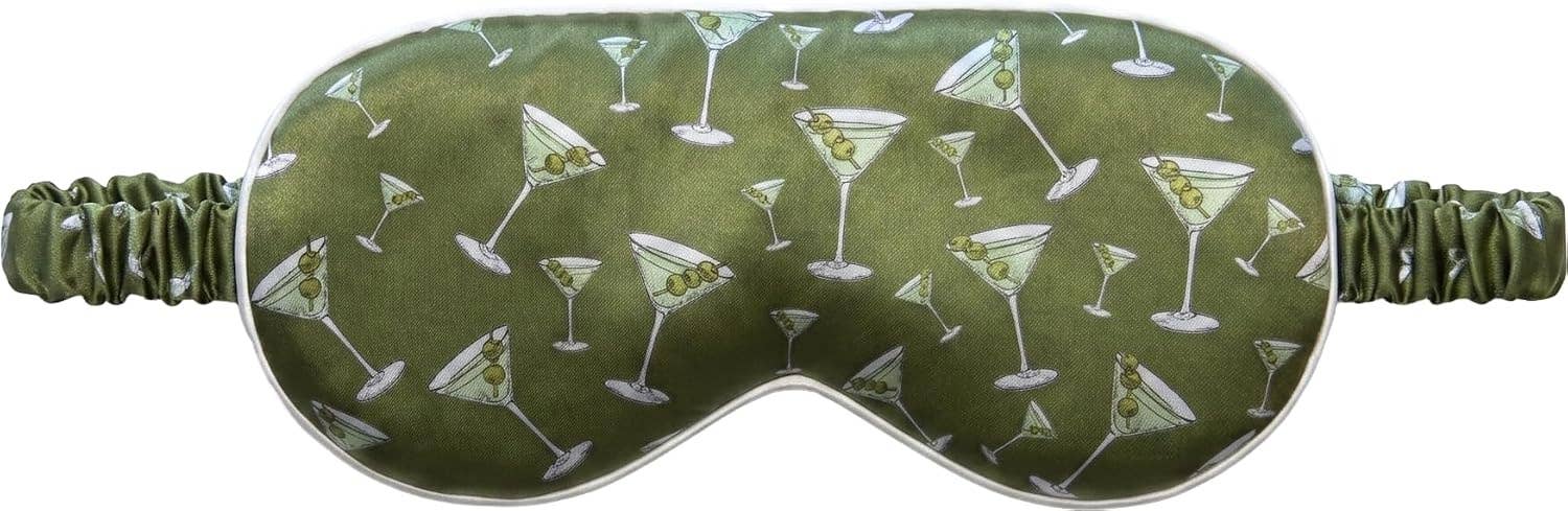 Martini Satin Sleep Eye Mask