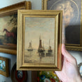 Load image into Gallery viewer, Vintage Style Sail Boat Ship art Print Framed
