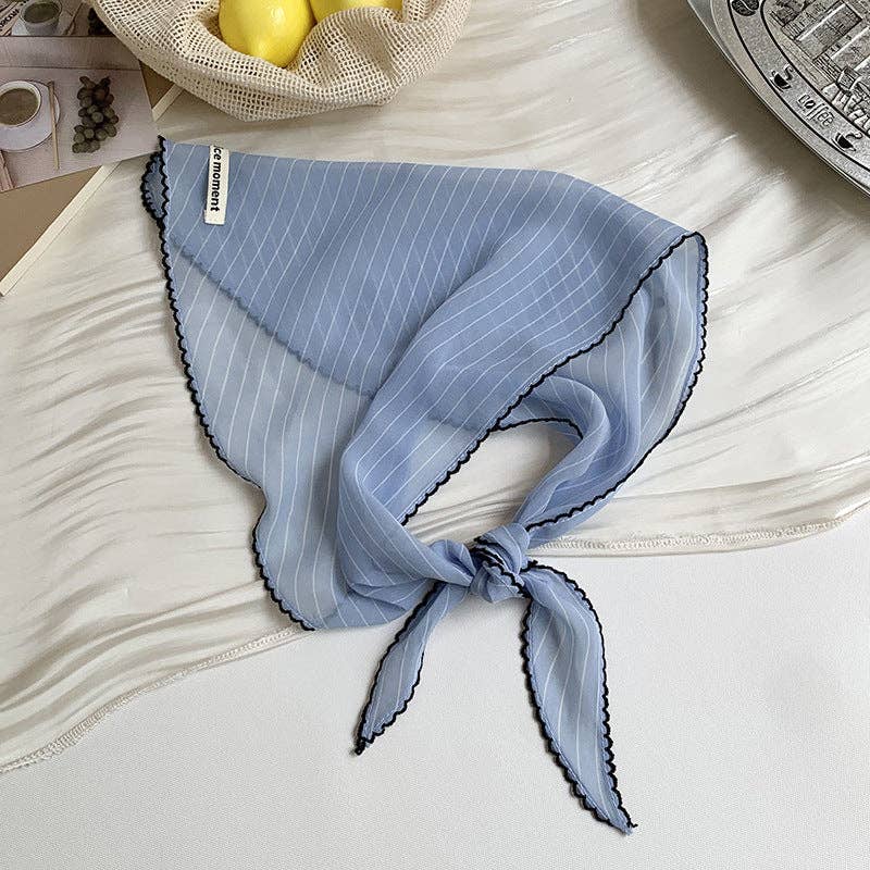 Sheer Blue Bandana