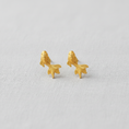 Load image into Gallery viewer, Charming Goldfish Silver Stud Earrings
