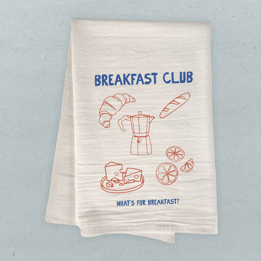 Breakfast Club - Cotton Tea Towel