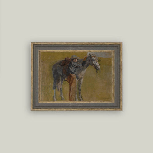 Study For Cowboys 6 x 4