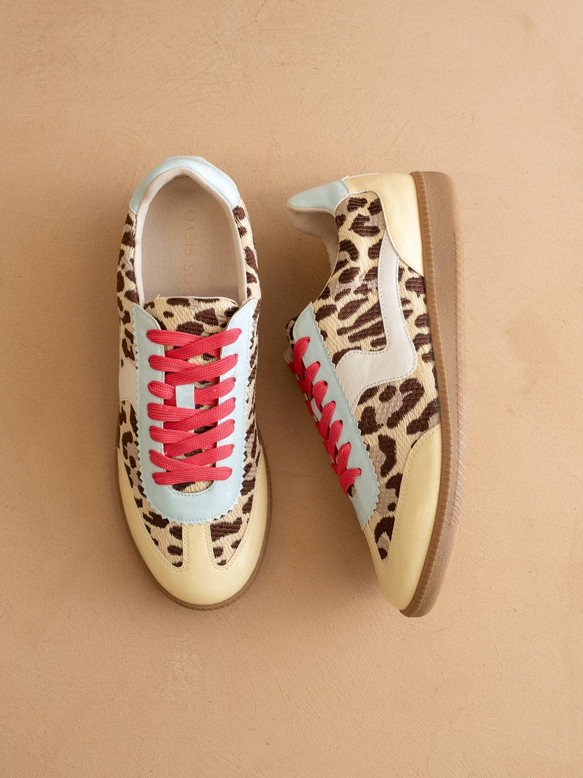 The Kyla Leopard Low Top Sneakers