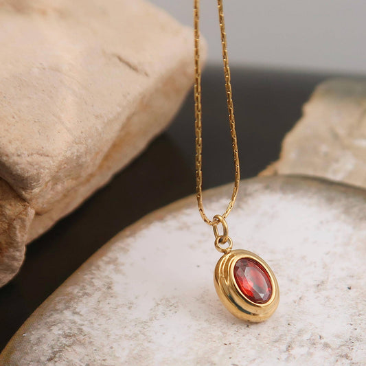 Cornelia Gemstone Necklace