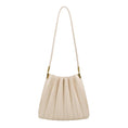 Load image into Gallery viewer, Carrie Pleated Bag in Ivory
