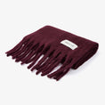 Load image into Gallery viewer, The Stockholm Scarf - Cherry Lacquer
