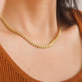 Load image into Gallery viewer, Vern 18K Gold Non-Tarnish Classic Wheat Chain
