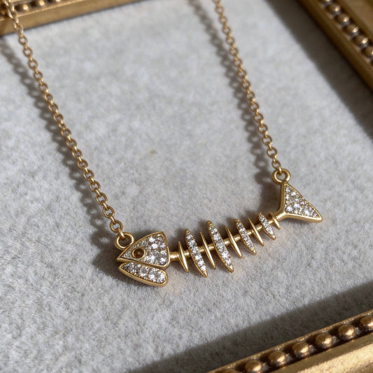 Fishbone Necklace