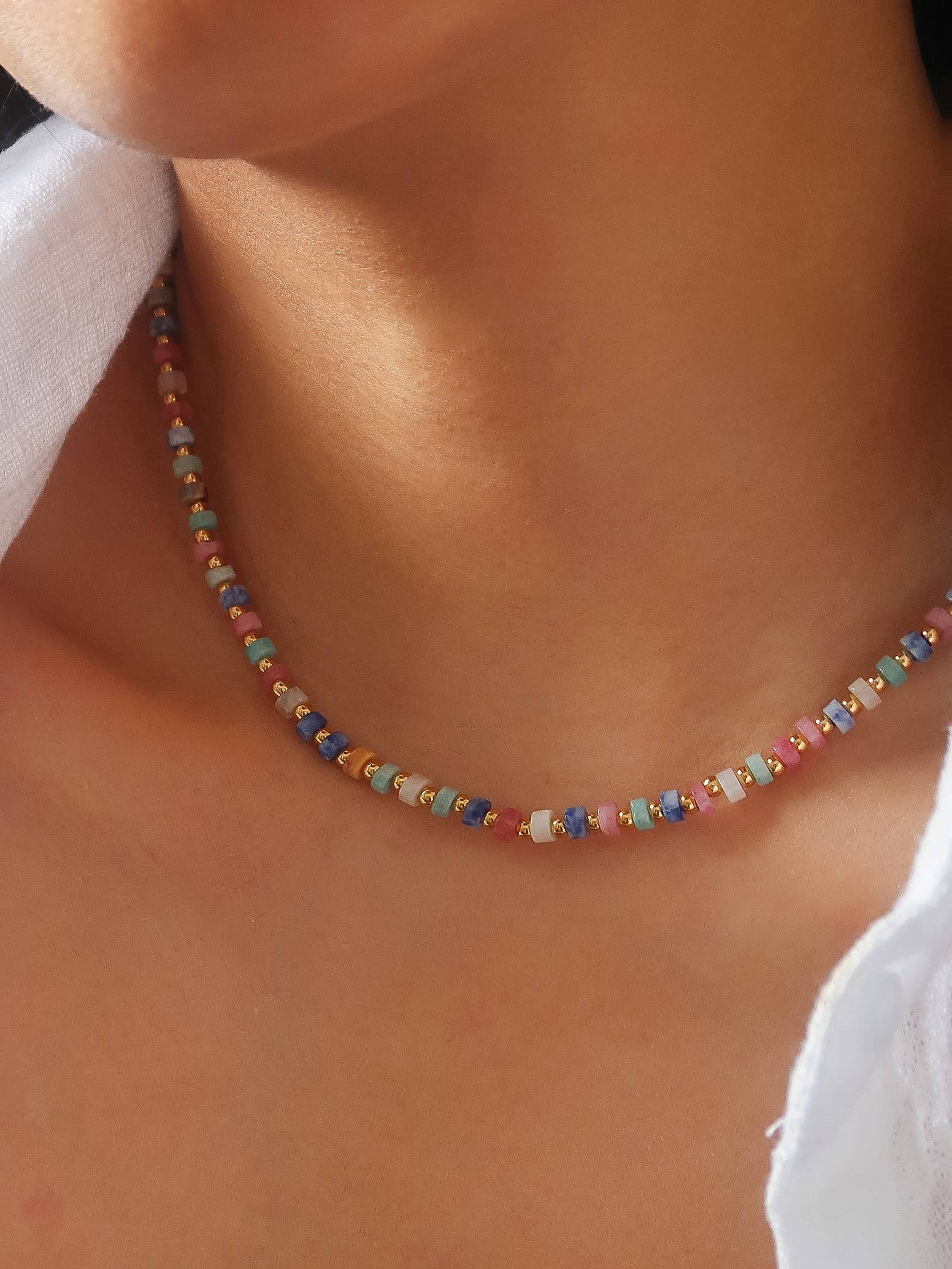 Lyric Beaded Necklace