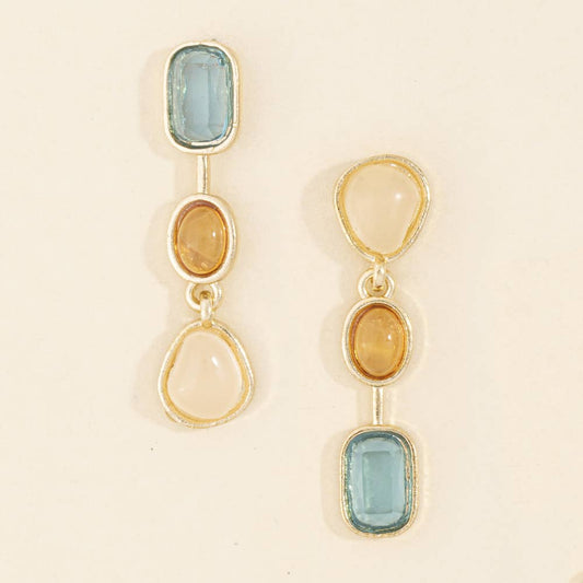 Triple Drop Earrings