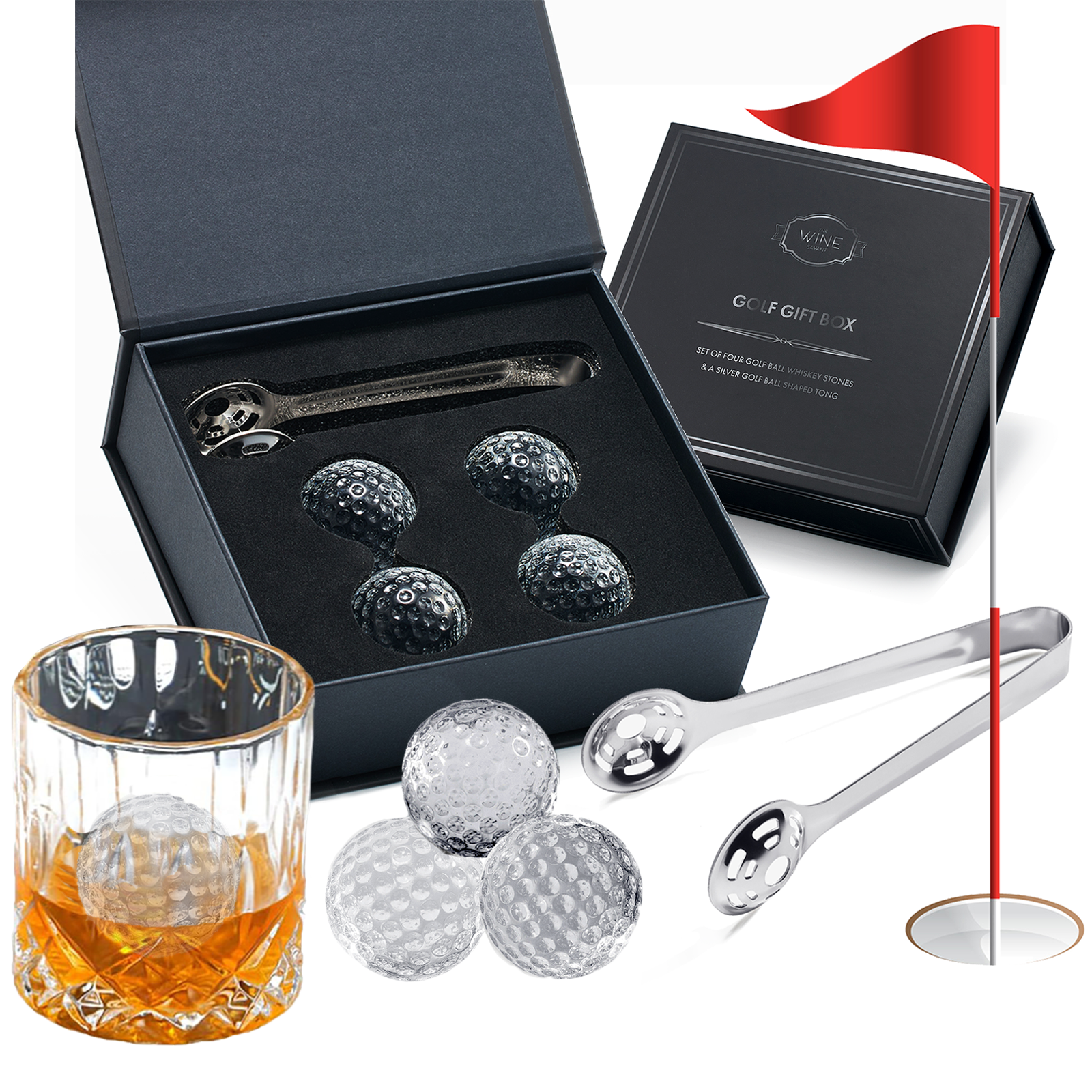 Golf Ball Whiskey Coolers - Pack of 5