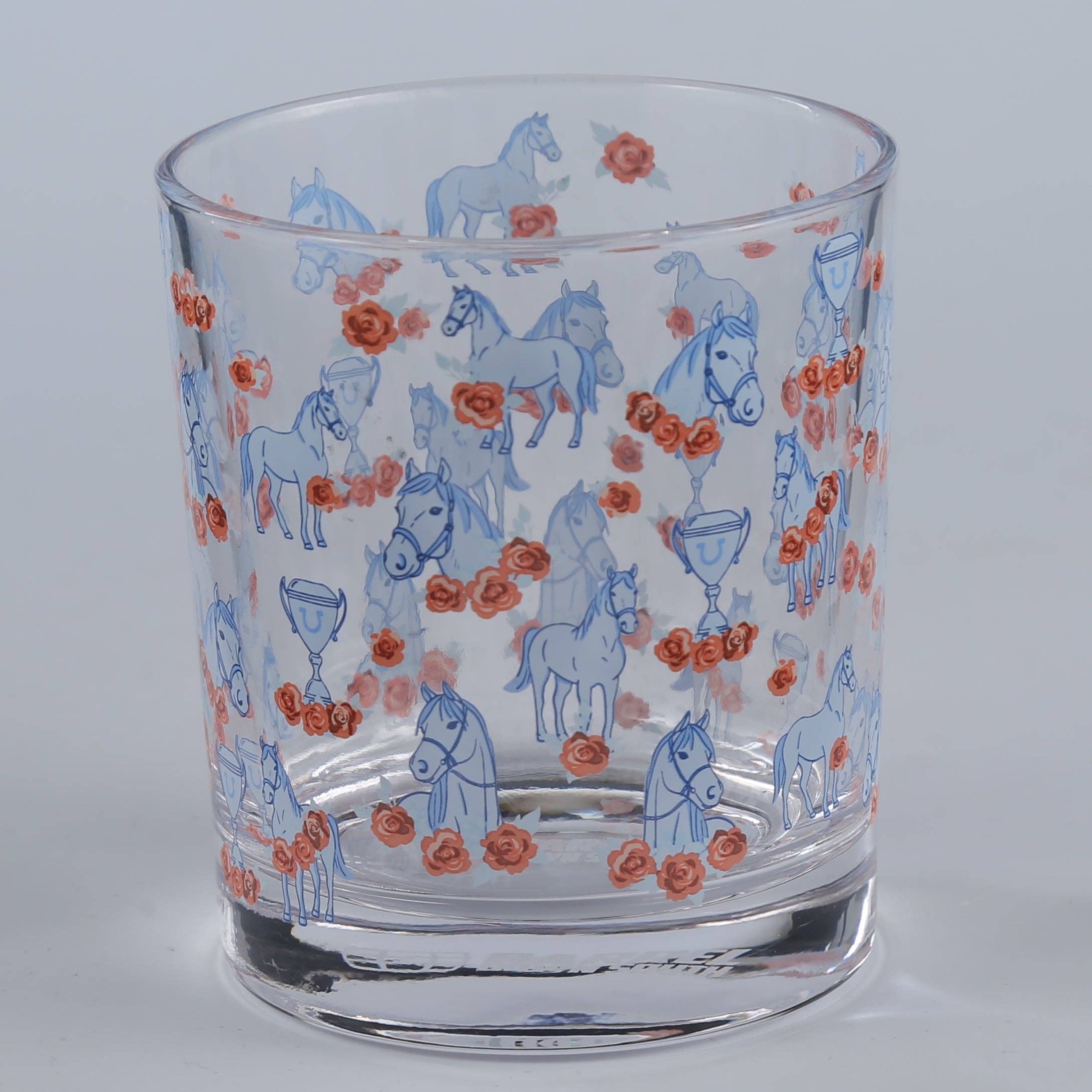 Winning Horse Rocks Glass